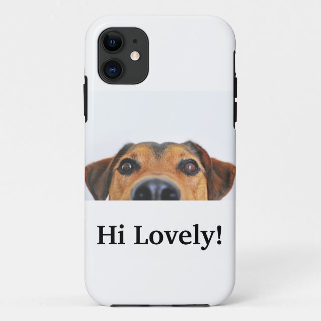 Salut Lovely! iPhone 11 Coque Pour Amoureux de les (Dos)