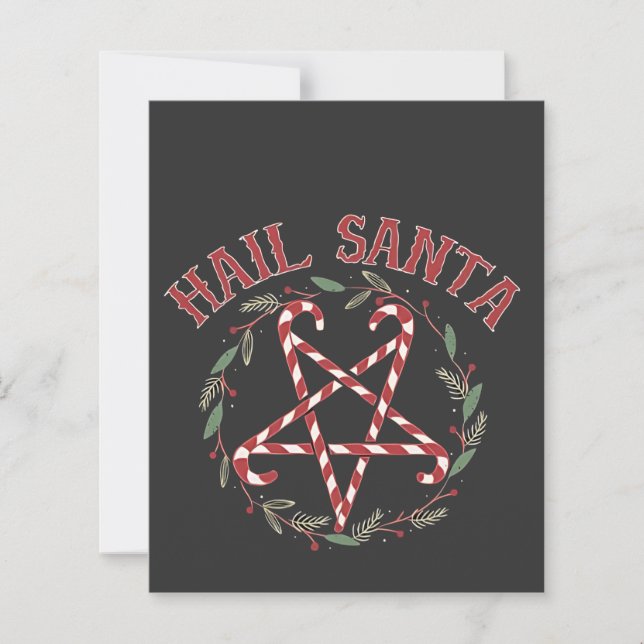 Salut Satan Noël Krampus Xmas Devil Candy (Devant)