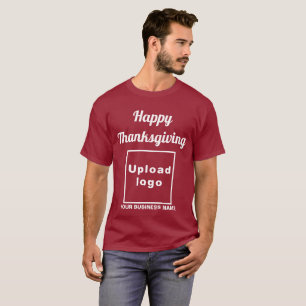 Salutation d'action de grâces sur T-shirt Maroon