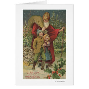 Salutation de NoëlMarche du Père Noël avec les enf