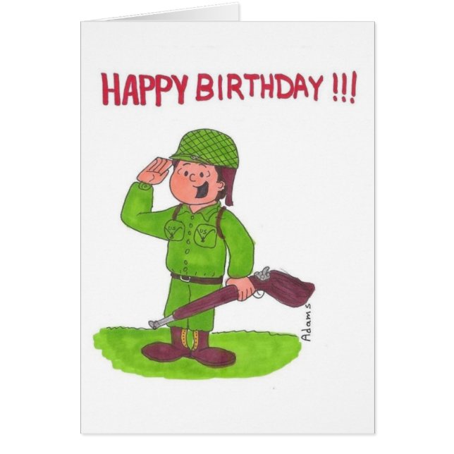 SALUTATION DE SOLDAT (Devant)