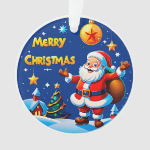 Salutation joyeuse du Père Noël