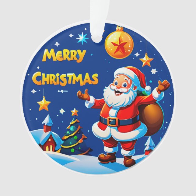 Salutation joyeuse du Père Noël (devant)