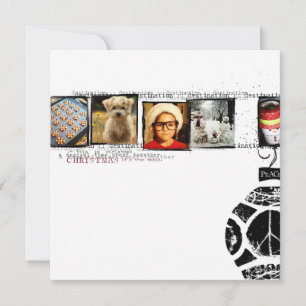 salutation saison noël instagram carte photo