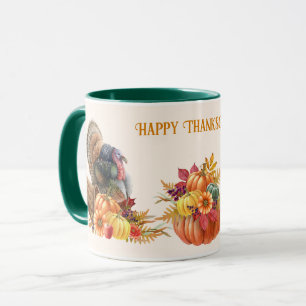 Salutation Turquie Citrouilles Mug
