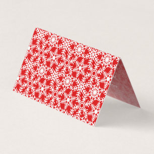 Salutation Web de fêtes de neige d'hiver moderne