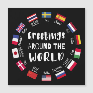 Salutations autour du monde, Bonjour dans toutes l