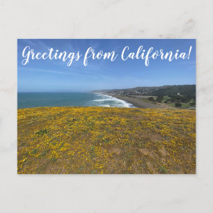 Salutations de Californie ! Carte postale