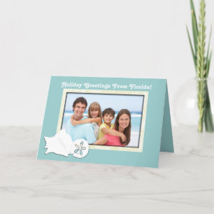 Salutations de carte de Noël de photo de la