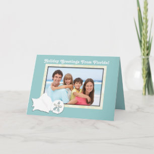 Salutations de carte de Noël de photo de la