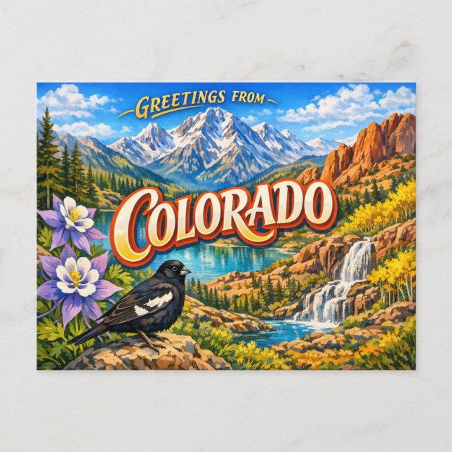 Salutations de carte postale  (Devant)
