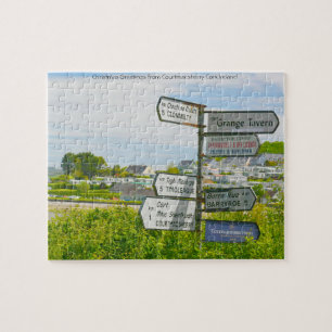 Salutations de Courtmacsherry Cork Jigsaw Puzzle