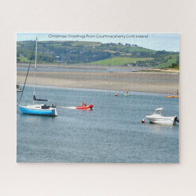 Salutations de Courtmacsherry Cork   Puzzle (Horizontal)