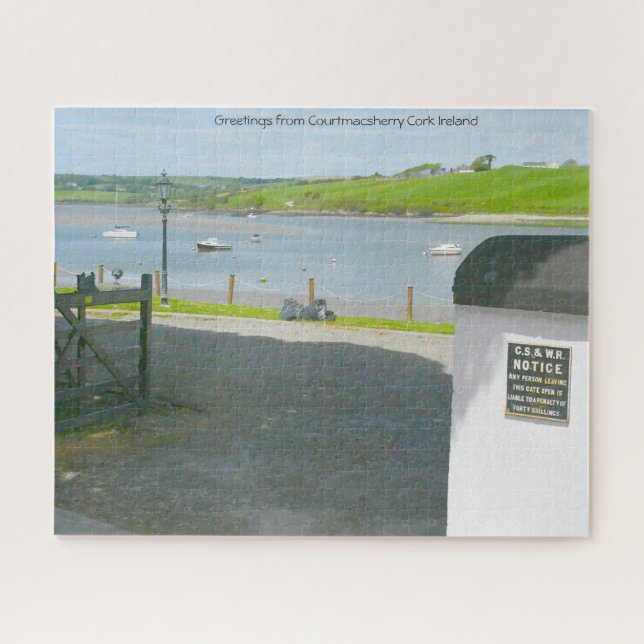 Salutations de Courtmacsherry Cork   Puzzle (Horizontal)