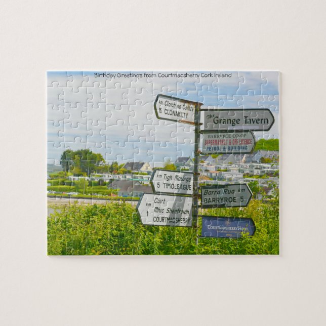 Salutations de Courtmacsherry Cork   Puzzle (Horizontal)