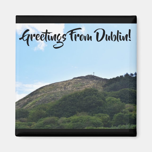 Salutations de Dublin Magnet (Devant)