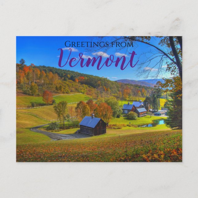 Salutations de la carte postale de voyage de feuil (Devant)