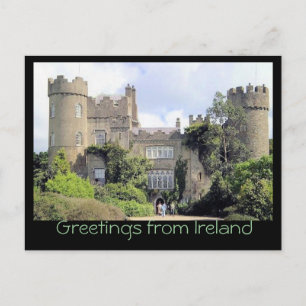 Salutations de la carte postale irlandaise