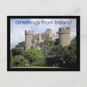 Salutations de la carte postale irlandaise