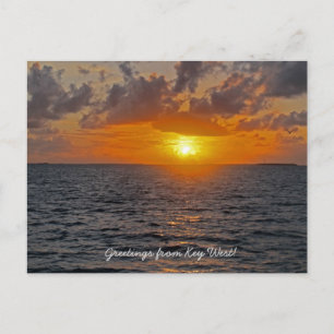 Salutations de la carte postale Key West