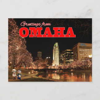 Salutations De La Carte Postale Omaha Tales