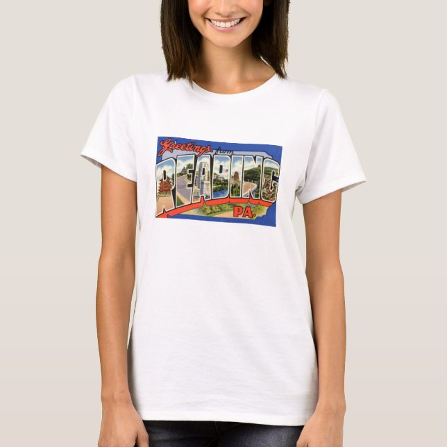 Salutations de la lecture, T-shirt de PA (Devant)