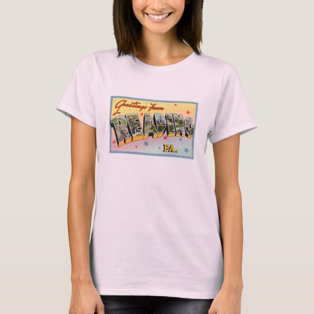 Salutations de la lecture, T-shirt de PA (Devant)