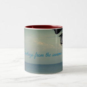 Salutations de la Mug Paysage Été