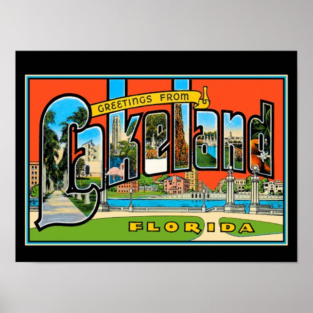 Salutations de Lakeland Poster (Devant)