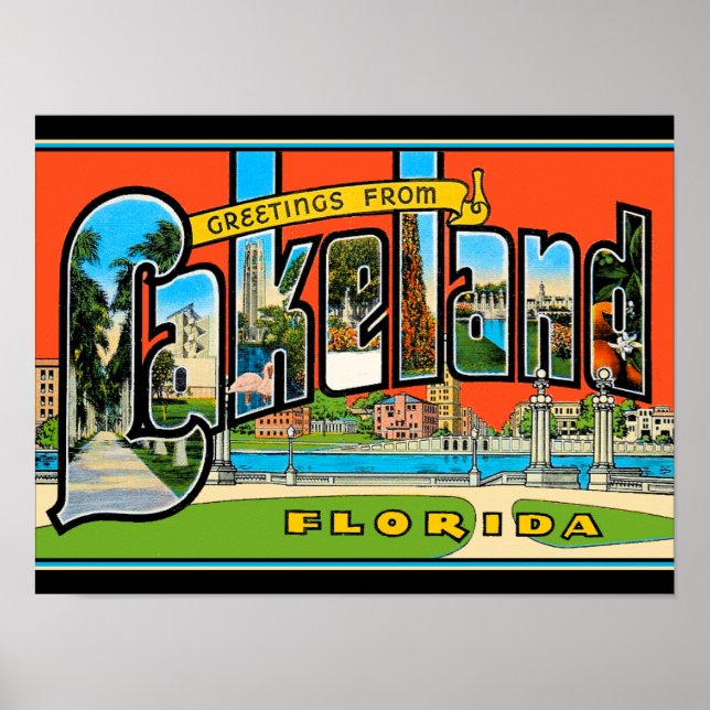 Salutations de Lakeland Poster (Devant)
