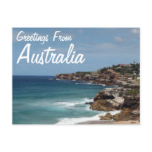 Salutations de l'Australie Carte postale