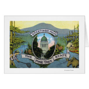 Salutations de l'état de pin, pittoresque