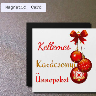 Salutations de Noël hongrois