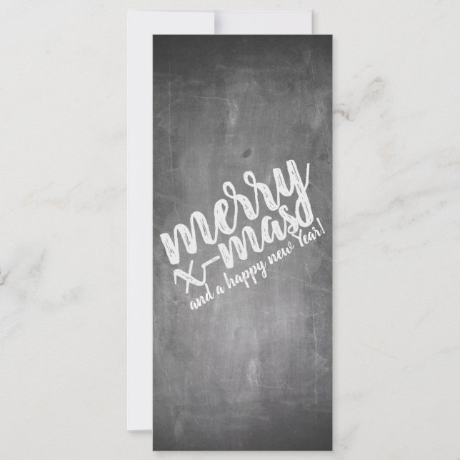 Salutations de Noël sur le tableau de la Marche (Devant)