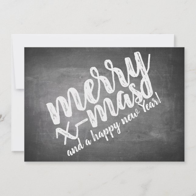 Salutations de Noël sur le tableau de la Marche (Devant)