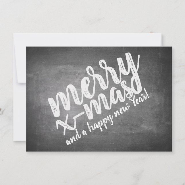 Salutations de Noël sur le tableau de la Marche (Devant)