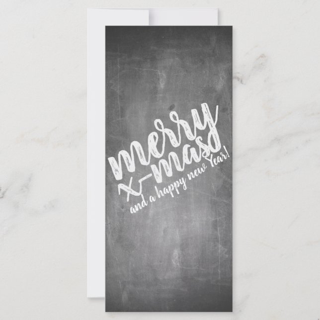 Salutations de Noël sur le tableau de la Marche (Devant)
