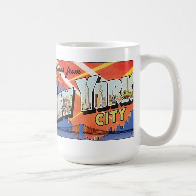 Salutations de NYC - Mug (Droite)