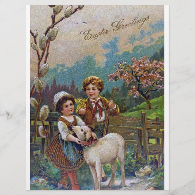 Salutations de Pâques 1908 (Devant)