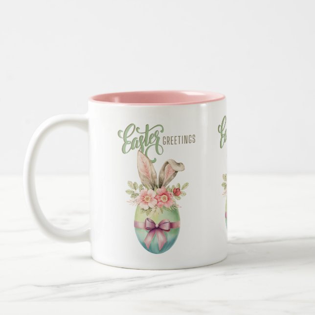 Salutations de Pâques Café Mug (Gauche)