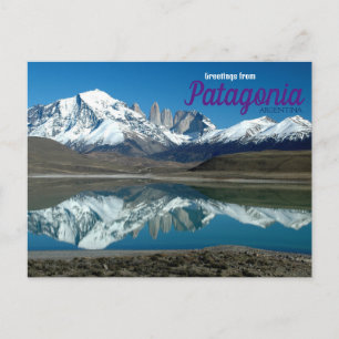 Salutations de Patagonia Argentine Carte postale