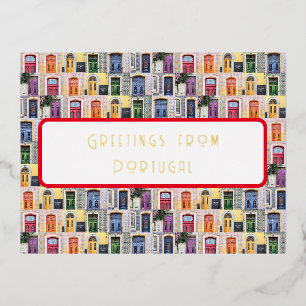 Salutations de Portugal Carte postale