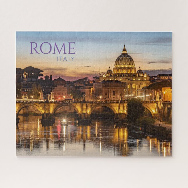 Salutations de Rome Italie Jigsaw Puzzle (Horizontal)
