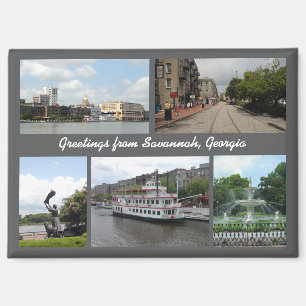 Salutations de Savannah Géorgie aimant