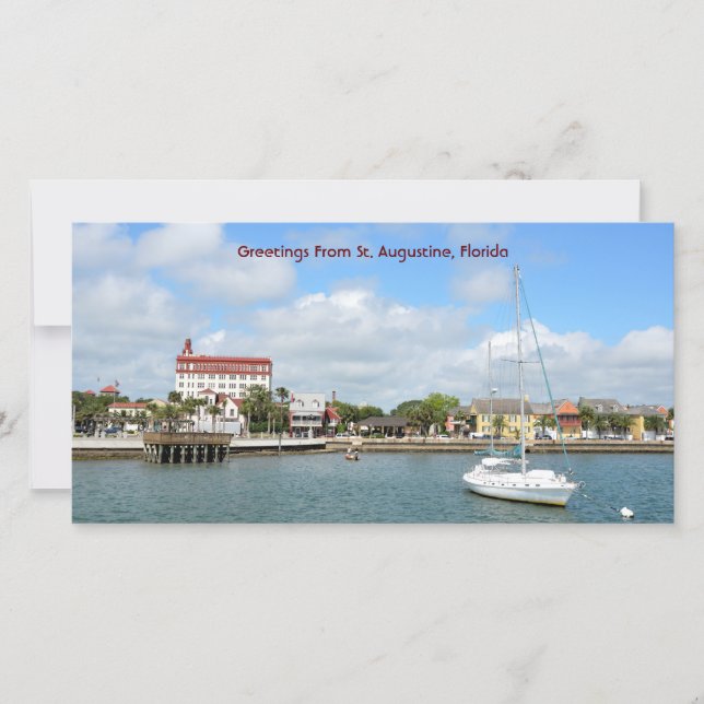 Salutations de St Augustine, Floride (Devant)