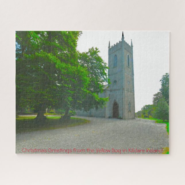 Salutations de The Yellow Bog Jigsaw Puzzle (Horizontal)