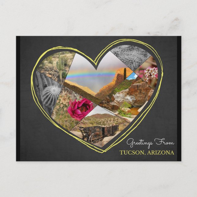 Salutations de Tucson, Arizona ♥ Carte postale (Devant)