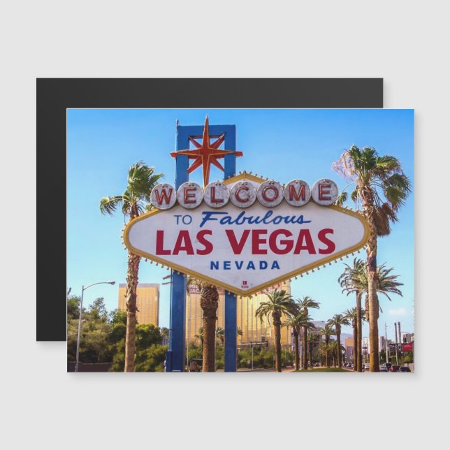 Salutations de Vegas Postcard (Devant / Derrière)