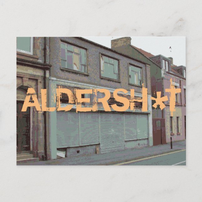 Salutations des cartes postales Aldersh*t (Devant)