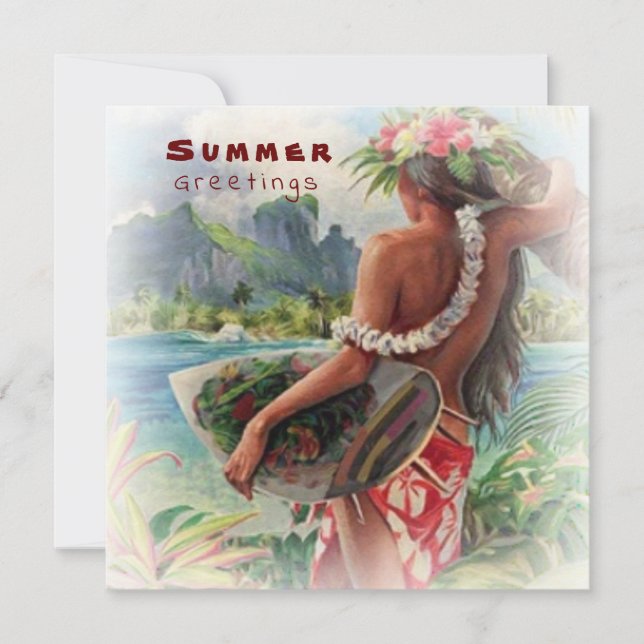 Salutations d'été (Devant)